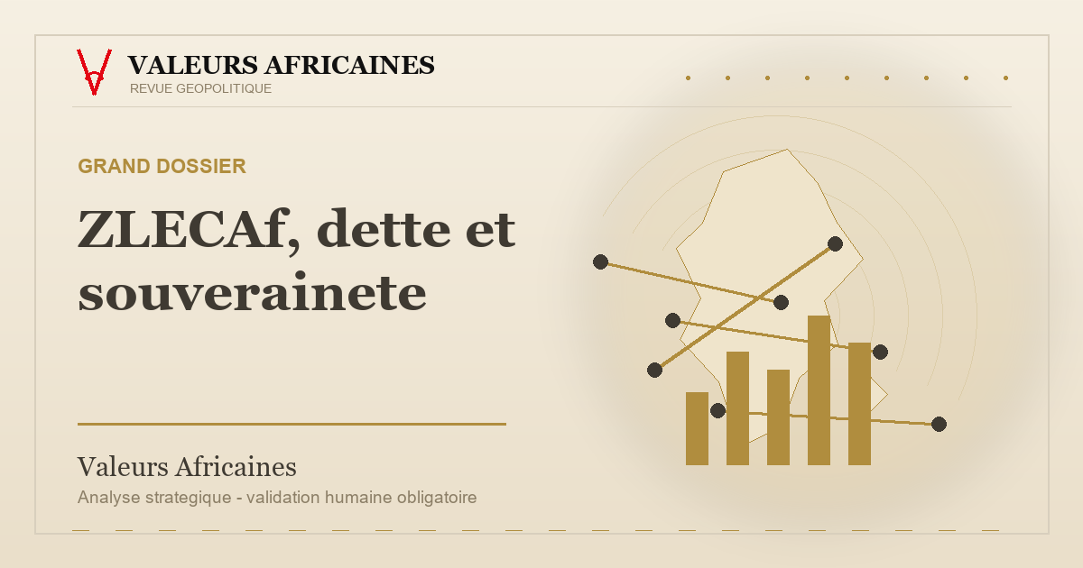 Illustration ZLECAf, dette, souveraineté