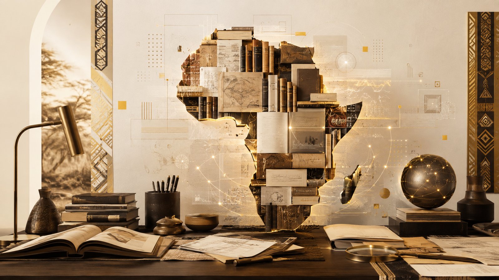 Illustration L'Afrique doit produire ses propres instruments de lecture du monde